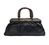 Wooden Top Handle Tote, front view
